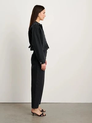 Alex MillTrucker Jacket - Washed Black Recycled Denim 4 Alex MillTrucker Jacket - Washed Black Recycled Denim - Image 4