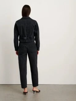 Alex MillTrucker Jacket - Washed Black Recycled Denim 14 Alex MillTrucker Jacket - Washed Black Recycled Denim -ANINE BING || ULLA JOHNSON || AGOLDE Shop Alex Mill Trucker Jacket Washed Black Recycled Denim 20230304051837 2