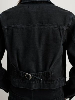 Alex MillTrucker Jacket - Washed Black Recycled Denim 9 Alex MillTrucker Jacket - Washed Black Recycled Denim - Image 9