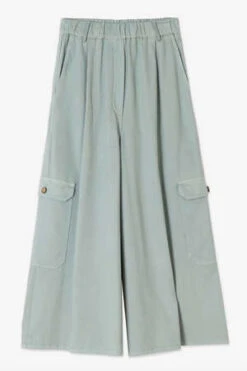 AlysiCropped Wide Leg Cullottes - Salvia 9 AlysiCropped Wide Leg Cullottes - Salvia -ANINE BING || ULLA JOHNSON || AGOLDE Shop Alysi Cropped Wide Leg Cullottes Salvia 20231027220617 3