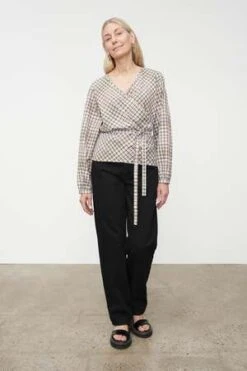 KowtowAna Wrap Top - Optic Check