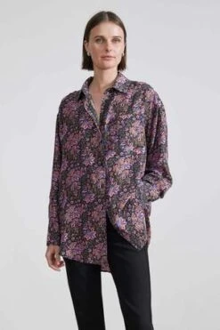 Apiece ApartOversized Buttondown - Folk Foliage