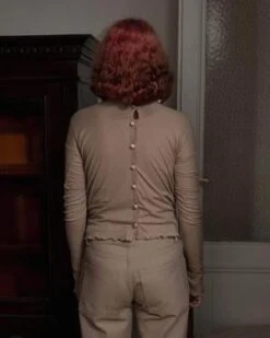 BaserangeTav Cardigan Cotton Rib - Brown