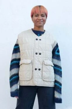 Girls Of DustBattle Vest Cotton Quilt - Mastik