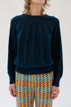 BeklinaComodo Crew Sweater - Esmeralda