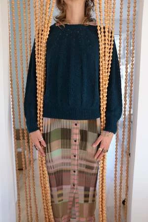 BeklinaComodo Crew Sweater - Esmeralda 2 BeklinaComodo Crew Sweater - Esmeralda - Image 2