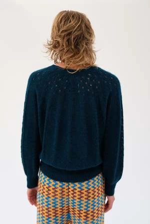 BeklinaComodo Crew Sweater - Esmeralda 4 BeklinaComodo Crew Sweater - Esmeralda - Image 4