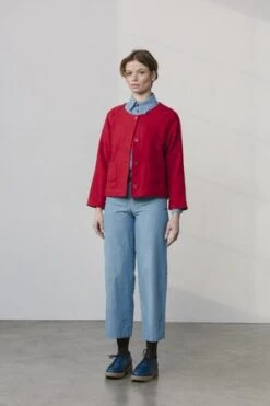 CarleenBetty Raglan Jacket - Red