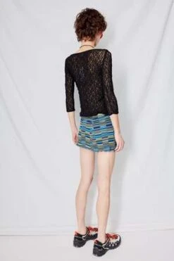 Permanent VacationLace Impression Top - Black 7 Permanent VacationLace Impression Top - Black -ANINE BING || ULLA JOHNSON || AGOLDE Shop Black Lace Impression Top 20231017192238 2