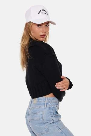 Blue&CreamLeia Sweater - Coal 5 Blue&CreamLeia Sweater - Coal - Image 5