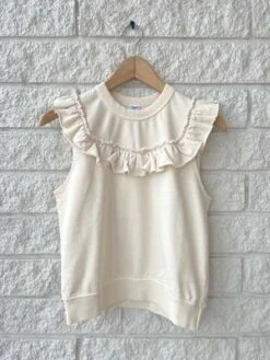 Clare V.Charlotte Sweatshirt Vest