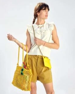 Clare V.Charlotte Sweatshirt Vest 7 Clare V.Charlotte Sweatshirt Vest -ANINE BING || ULLA JOHNSON || AGOLDE Shop CHARLOTTE SWEATSHIRT VEST 20230703222947 2