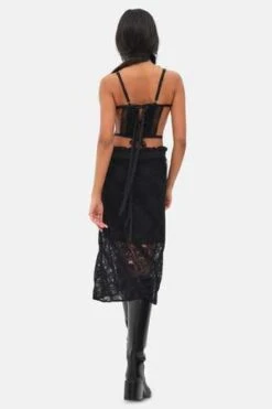 For Love & LemonsDanielle Top - Black -ANINE BING || ULLA JOHNSON || AGOLDE Shop Danielle Top Black 20231007015812