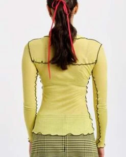 Eliza FaulknerDelia Top - Yellow 7 Eliza FaulknerDelia Top - Yellow -ANINE BING || ULLA JOHNSON || AGOLDE Shop ELIZA FAULKNER Delia Top in Yellow 20231017221029 1