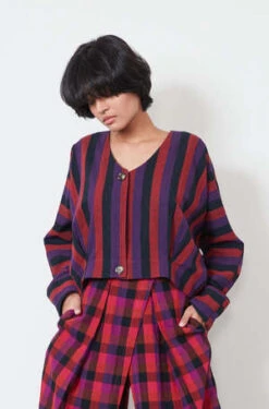 RUJUTA SHETHEla Top - Gemstone Stripe 8 RUJUTA SHETHEla Top - Gemstone Stripe -ANINE BING || ULLA JOHNSON || AGOLDE Shop Ela Top Gemstone Stripe 20231031054223 1