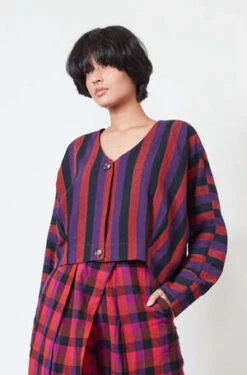 RUJUTA SHETHEla Top - Gemstone Stripe 10 RUJUTA SHETHEla Top - Gemstone Stripe -ANINE BING || ULLA JOHNSON || AGOLDE Shop Ela Top Gemstone Stripe 20231031054224 1