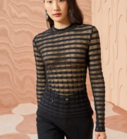 Ulla JohnsonEmma Top - Noir -ANINE BING || ULLA JOHNSON || AGOLDE Shop Emma Top Noir 20230910131427