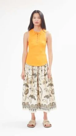 Ulla JohnsonEvangeline Top - Marigold