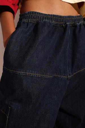 L.F.MarkeyL.F.Markey Everett Trousers - Indigo 3 L.F.MarkeyL.F.Markey Everett Trousers - Indigo - Image 3