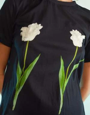 CYNTHIA ROWLEYEveryday Tees - Black/White 2 CYNTHIA ROWLEYEveryday Tees - Black/White - Image 2