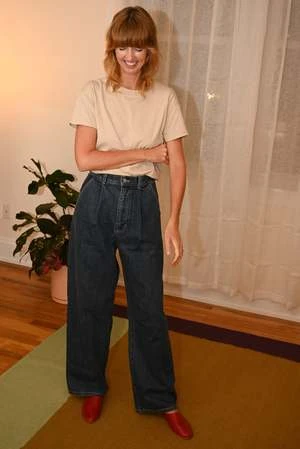 Shaina MoteField Trouser - Blue -ANINE BING || ULLA JOHNSON || AGOLDE Shop Field Trouser 20230922043426