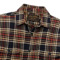 FilsonVINTAGE FLANNEL WORK SHIRT - Navy Ivory Red -ANINE BING || ULLA JOHNSON || AGOLDE Shop Filson VINTAGE FLANNEL WORK SHIRT Navy Ivory Red 20231027212213