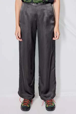 AssemblyGull Cupro Clean Pant - Grey -ANINE BING || ULLA JOHNSON || AGOLDE Shop Gull Grey Cupro Clean Pant 20230712002157