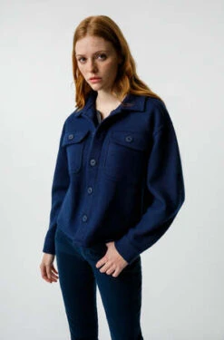 Amo DenimHalle Shirt Jacket - Neptune Blue