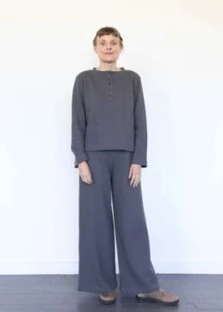 Beaumont OrganicHayden Top - Slate -ANINE BING || ULLA JOHNSON || AGOLDE Shop Hayden Top Slate 20231012224305 2