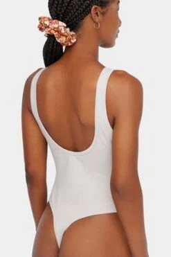 LACAUSA ClothingIndio Bodysuit - Taupe -ANINE BING || ULLA JOHNSON || AGOLDE Shop Indio Bodysuit 20220814003537 2