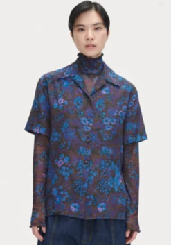 Rachel ComeyIra Shirt - Blue Print