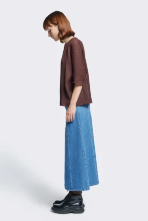 KlokeLimerance Crinkle Top - Chocolate 2 KlokeLimerance Crinkle Top - Chocolate - Image 2