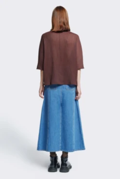 KlokeLimerance Crinkle Top - Chocolate 8 KlokeLimerance Crinkle Top - Chocolate -ANINE BING || ULLA JOHNSON || AGOLDE Shop Kloke Limerance Crinkle Top chocolate 20231102043701