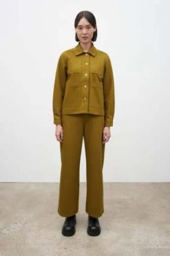 KowtowStory Jacket - Chartreuse Denim