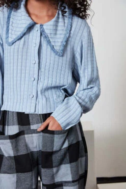 RUJUTA SHETHLucy Top - Cerulean 8 RUJUTA SHETHLucy Top - Cerulean -ANINE BING || ULLA JOHNSON || AGOLDE Shop LUCY TOP 20230928221123 2