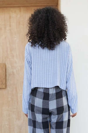 RUJUTA SHETHLucy Top - Cerulean 6 RUJUTA SHETHLucy Top - Cerulean - Image 6