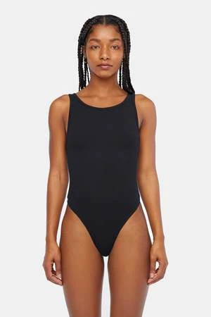 LACAUSA ClothingIndio Bodysuit - Tar 1 LACAUSA ClothingIndio Bodysuit - Tar