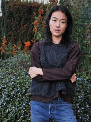 Manuelle Guibalcotton Silk Polo Shirt - Aubergine 2 Manuelle Guibalcotton Silk Polo Shirt - Aubergine - Image 2