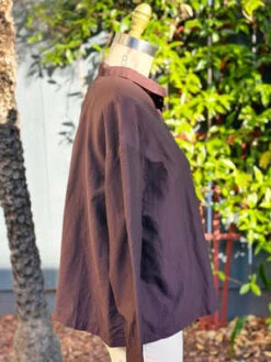 Manuelle Guibalcotton Silk Polo Shirt - Aubergine 7 Manuelle Guibalcotton Silk Polo Shirt - Aubergine -ANINE BING || ULLA JOHNSON || AGOLDE Shop Manuelle Guibal cotton silk Polo Shirt Aubergine 20231030201508