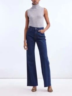 Veronica BeardMazzy Cashmere Shell - Heather Grey