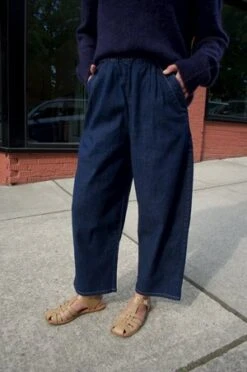 Micaela GregBarrel Pant - Indigo