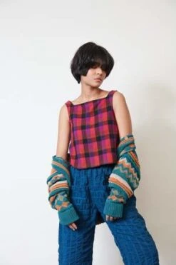 RUJUTA SHETHMorgan Sweater - Primary Stripe -ANINE BING || ULLA JOHNSON || AGOLDE Shop Morgan Sweater Primary Stripe 20230908130239 2