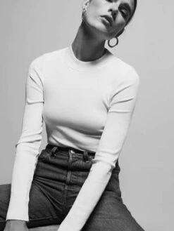 Mabel And MossMabel And Moss Nation LTD Gina Long Sleeve - Black/White -ANINE BING || ULLA JOHNSON || AGOLDE Shop Nation LTD Gina Long Sleeve Black White 20231011060346 3