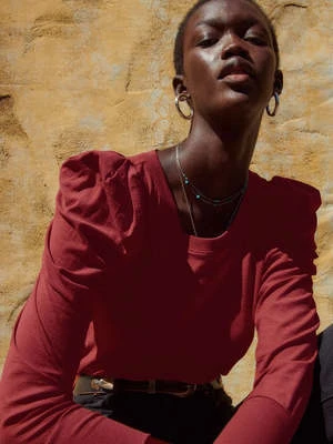 Nation LtdRomy Modest Tee - Curtain Call 1 Nation LtdRomy Modest Tee - Curtain Call