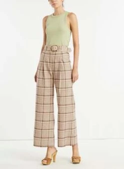 Veronica BeardNewman Pant - Khaki Multi
