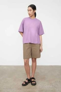 KowtowOversized Boxy Tee - Lavender