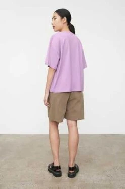 KowtowOversized Boxy Tee - Lavender -ANINE BING || ULLA JOHNSON || AGOLDE Shop Oversized Boxy Tee 20230802055235