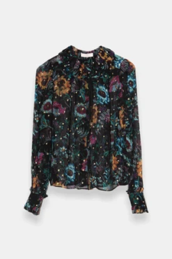 Ulla JohnsonPippa Blouse - Black Iris