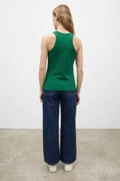 KowtowRacer Back Singlet - Evergreen -ANINE BING || ULLA JOHNSON || AGOLDE Shop Racer Back Singlet 20230201204927 2