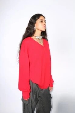 Maryam Nassir ZadehDavis Sweater - Red